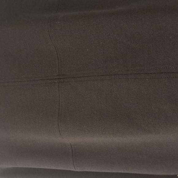 St John beautiful Black Wool&Rayon Knit Zip up Jacket pretty Sleeve&  mock neck - Picture 7 of 9